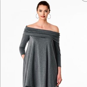 NWOT eShakti Off-Shoulder Knit